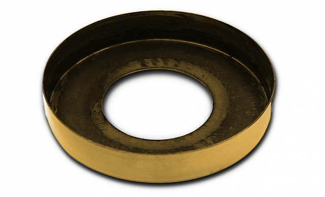 Низ стойки Ø50.8 мм, S=0.8 мм, 100х18 мм, золото k217-88 3 Низ стойки Ø50.8 мм, S=0.8 мм, 100х18 мм, золото k217-88 3