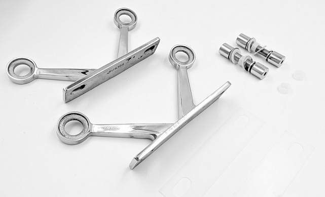 X-спайдер для установки на стеклянное ребро AISI 304 k290-X 9 X-спайдер для установки на стеклянное ребро AISI 304 k290-X 9