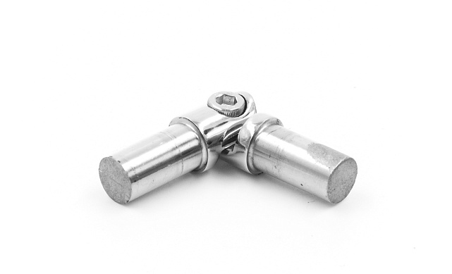Поворот ригеля Ø16х1.5 мм, с двумя установочными штифтами, шарнирный, (AISI 304) k060-4 5 Поворот ригеля Ø16х1.5 мм, с двумя установочными штифтами, шарнирный, (AISI 304) k060-4 5