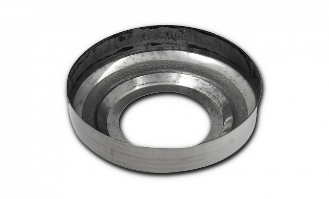 Низ стойки Ø38.1 мм, S=0.8 мм, внешний Ø78х22 мм, полированный, AISI 201 k007-6 3 Низ стойки Ø38.1 мм, S=0.8 мм, внешний Ø78х22 мм, полированный, AISI 201 k007-6 3