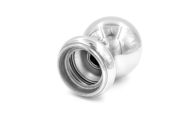 Наконечник стойки шар под Ø50.8 мм, 400#, полированный AISI 304 k075-3 4 Наконечник стойки шар под Ø50.8 мм, 400#, полированный AISI 304 k075-3 4