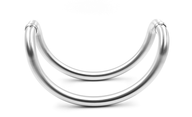 Ручка для стеклянной двери двухсторонняя для стекла 10-12 мм, 25х305, шлифованная t629-305 SSS 4 Ручка для стеклянной двери двухсторонняя для стекла 10-12 мм, 25х305, шлифованная t629-305 SSS 4