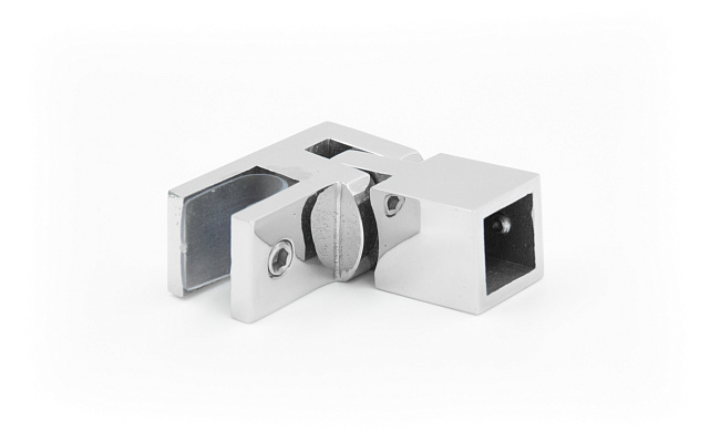 Выносное крепление к стеклу, для трубы 15х15 мм, полированный t806 PSS 7 Выносное крепление к стеклу, для трубы 15х15 мм, полированный t806 PSS 7