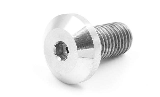 Крепежный винт с резьбой М18 для крепления спайдера, длина 50 мм, шаг резьбы 2,5 мм (AISI316) k652-2 6