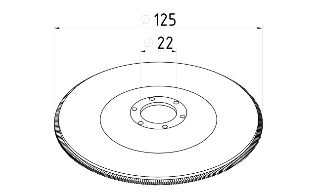 Шлифовальный диск "лепесток Р-120" P-1003 2 Шлифовальный диск "лепесток Р-120" P-1003 2