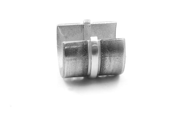 Соединитель для поручня с пазом Ø48.3 х 5 мм, шлифованный, AISI 304 Фk236-2 5