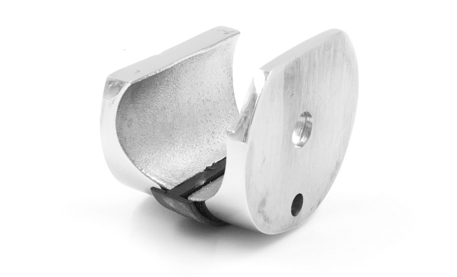 Крепление трубы к стене, AISI 304, полированное t830 PSS 6 Крепление трубы к стене, AISI 304, полированное t830 PSS 6