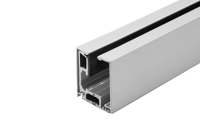 Комплект зажимного профиля для стекла 8-12 мм, анодированный, L=3000 мм т40-3 AL 4 Комплект зажимного профиля для стекла 8-12 мм, анодированный, L=3000 мм т40-3 AL 4