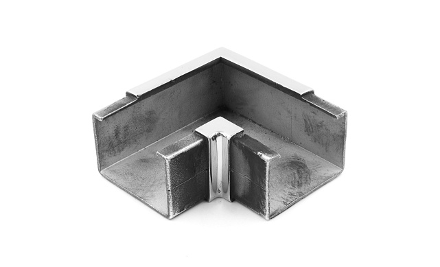 Отвод для поручня с пазом 40х60 мм, полированный (AISI 304) k542 5 Отвод для поручня с пазом 40х60 мм, полированный (AISI 304) k542 5