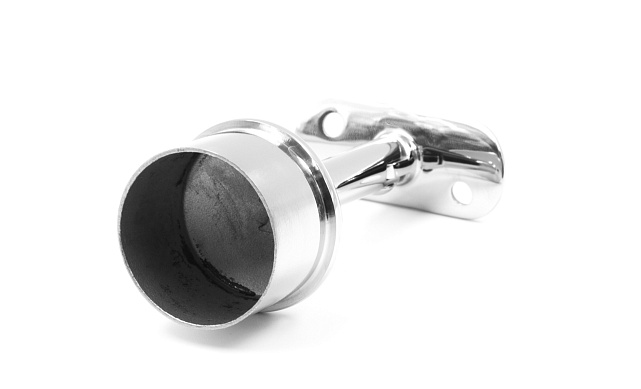 Наконечник палец на стойку Ø42.4х1.5 мм, с регулируемым ложементом под поручень Ø50.8 мм, литой, полированный, повышенной коррозионной стойкости, нержавеющий AISI 316 k372-2 4 Наконечник палец на стойку Ø42.4х1.5 мм, с регулируемым ложементом под поручень Ø50.8 мм, литой, полированный, повышенной коррозионной стойкости, нержавеющий AISI 316 k372-2 4