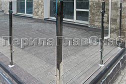Перила и ограждения для террас в Челябинске. Готовые проекты ПерилаГлавСнаб - фото 21