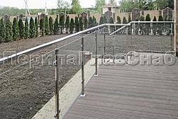 Перила и ограждения для террас в Челябинске. Готовые проекты ПерилаГлавСнаб - фото 20