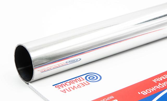 Труба круглая нержавеющая Ø38.1х1.5х6000 мм, полированная 600GRIT k815 2