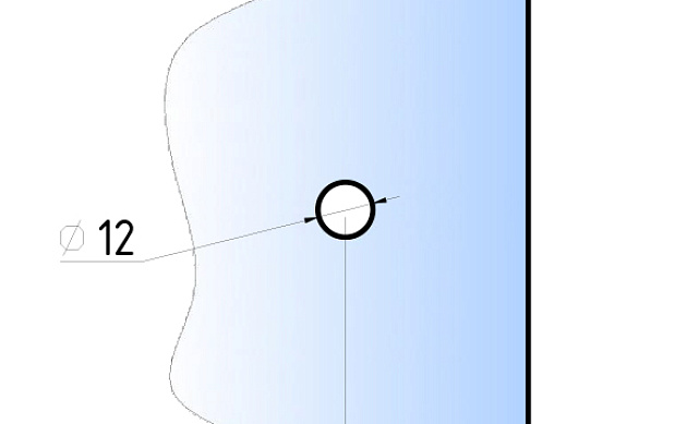 Ручка-кноб квадратная для стекла 6-12 мм, нержавеющая сталь AISI 304, полированная t669 PSS 2 Ручка-кноб квадратная для стекла 6-12 мм, нержавеющая сталь AISI 304, полированная t669 PSS 2
