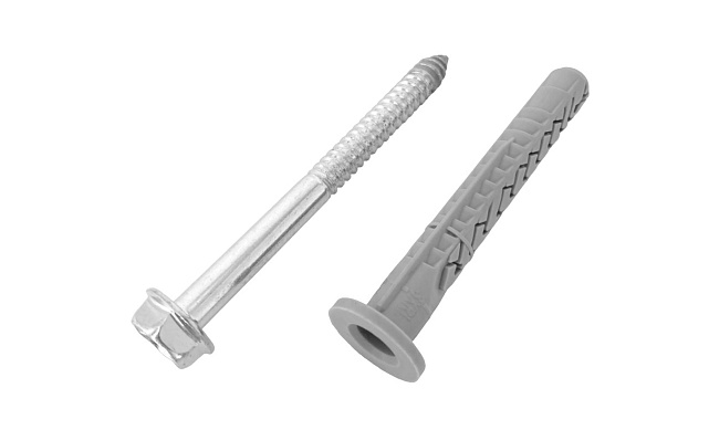 Дюбель с шурупом SXRL-FUS 14х100 мм, для профиля т100 М-3088 3 Дюбель с шурупом SXRL-FUS 14х100 мм, для профиля т100 М-3088 3