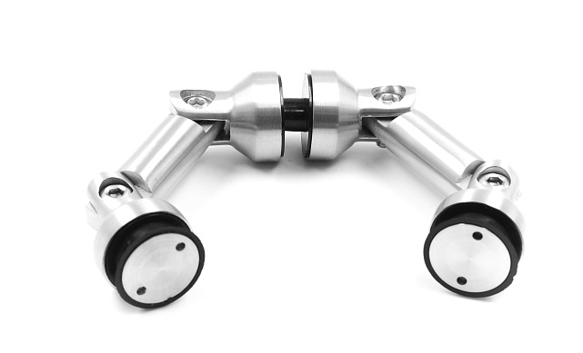 Крепление на три стекла, штанга 60 мм, под зенковку tt204-60 SSS 6 Крепление на три стекла, штанга 60 мм, под зенковку tt204-60 SSS 6