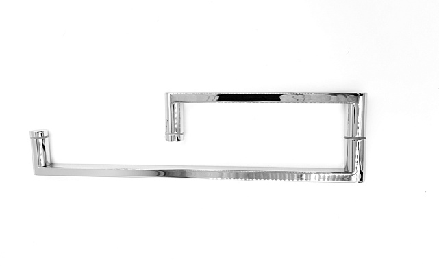 Ручка 225х425 круглая+квадратная труба AISI 304 t628 PSS 3