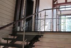 Перила на второй этаж в Челябинске. Готовые проекты ПерилаГлавСнаб - фото 8