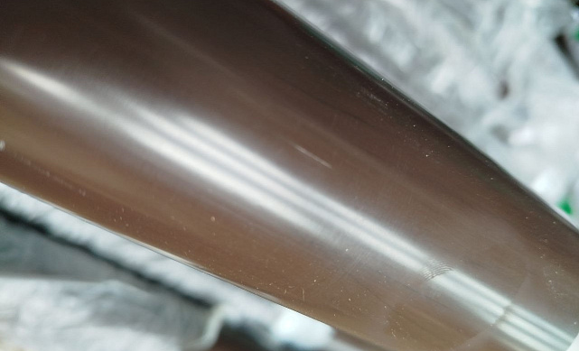 Пластиковый поручень, цвет Венге, Ø49мм длина 4м уценка k897-9-У 5 Пластиковый поручень, цвет Венге, Ø49мм длина 4м уценка k897-9-У 5