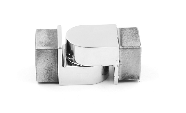 Поворот поручня 40х40 мм, регулируемый, полированный, (AISI 304) k366 6 Поворот поручня 40х40 мм, регулируемый, полированный, (AISI 304) k366 6