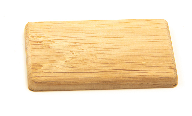 Торцевая заглушка для поручня 40x60, дуб Ф-0846 3 Торцевая заглушка для поручня 40x60, дуб Ф-0846 3