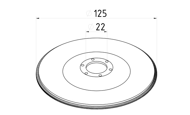 Шлифовальный диск "лепесток Р-60" Р-1001 2 Шлифовальный диск "лепесток Р-60" Р-1001 2