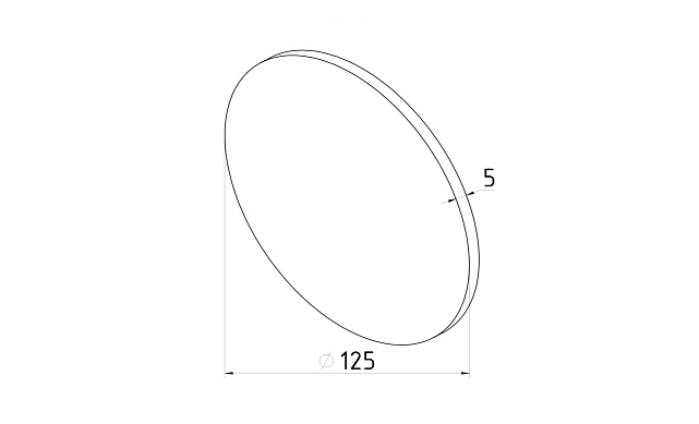 Войлок 125х5мм на липучке Фk467-2 3 Войлок 125х5мм на липучке Фk467-2 3
