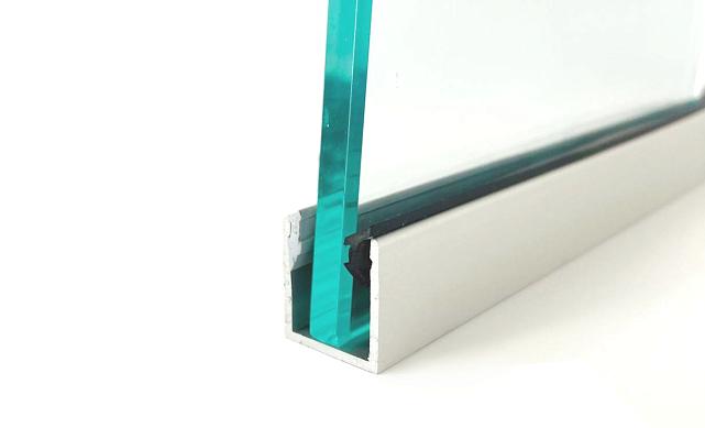 П-образный профиль 20 мм нижний, алюминиевый анодированный, длина 3000 мм т22 AL  6