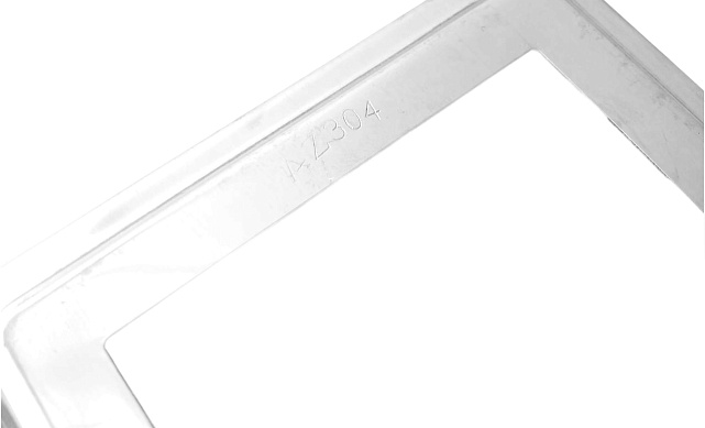 Низ стойки штампованный 117х88 мм, для трубы 78х46 мм, фигурный (AISI 304) k378  5 Низ стойки штампованный 117х88 мм, для трубы 78х46 мм, фигурный (AISI 304) k378  5