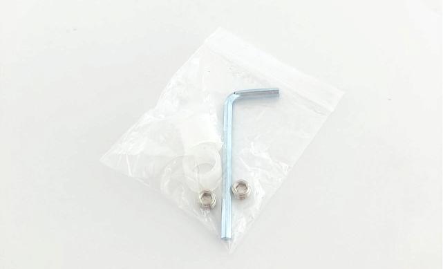 Ручка двухсторонняя для стекла 8-12 мм, 32x300x450 мм, AISI 201, шлифованная t633-450-3 SSS 3