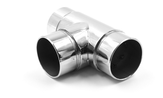 Соединение поручня Ø50.8 мм, тройник (AISI 304) k363 5 Соединение поручня Ø50.8 мм, тройник (AISI 304) k363 5