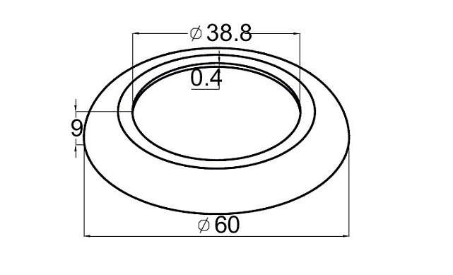 Низ стойки малый Ø38/60 х 0,4 х AISI 304 #400 k015-999 2 Низ стойки малый Ø38/60 х 0,4 х AISI 304 #400 k015-999 2