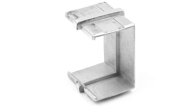 Соединитель для поручня с пазом 40х60 мм, полированный (AISI 304) k541 4 Соединитель для поручня с пазом 40х60 мм, полированный (AISI 304) k541 4