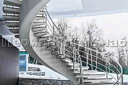 Ограждения для лестниц в Челябинске. Готовые проекты ПерилаГлавСнаб - фото 16