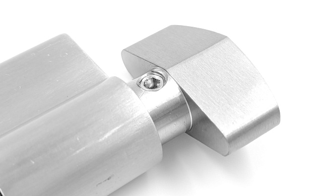 Личинка латунная 30х30 мм для замка t155 ключ-вертушка t155-100 SSS 7