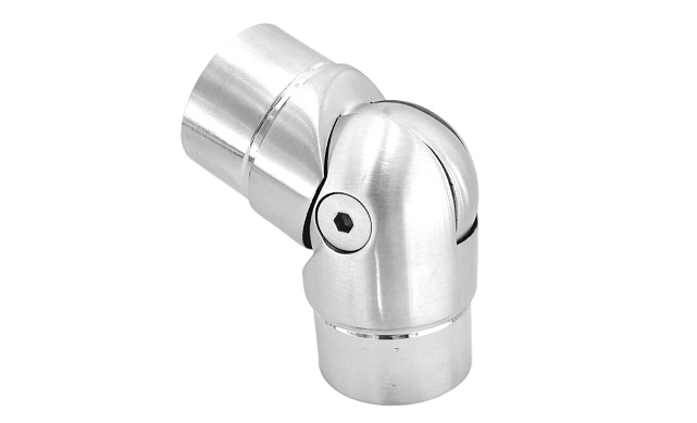 Поворот литой, внутренний, шарнирный, под Ø50.8х1.5 мм, шлифованный, AISI 304 Фk011-6 6 Поворот литой, внутренний, шарнирный, под Ø50.8х1.5 мм, шлифованный, AISI 304 Фk011-6 6