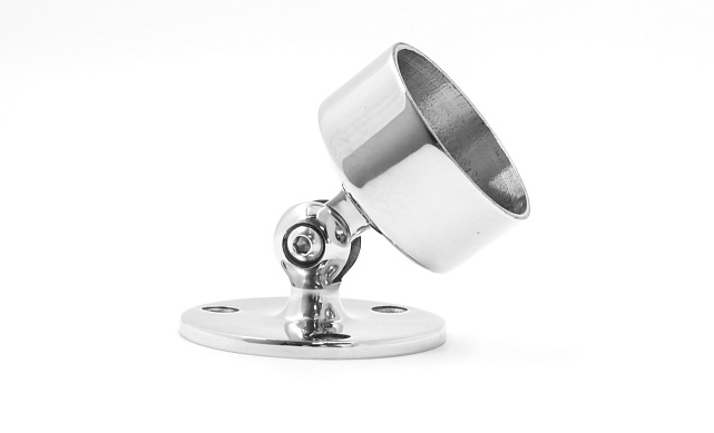 Фланец с шарниром для трубы Ø50.8 мм полированный, литой, AISI 304 k245 3 Фланец с шарниром для трубы Ø50.8 мм полированный, литой, AISI 304 k245 3