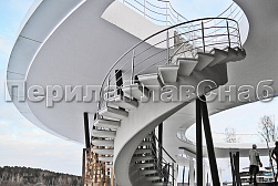 Перила для лестниц из металла в Челябинске. Готовые проекты ПерилаГлавСнаб - фото 5 Перила для лестниц из металла в Челябинске. Готовые проекты ПерилаГлавСнаб - фото 5