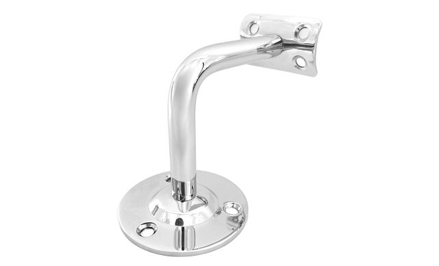 Пристенок с ложементом под Ø38.1 мм, сварной, полированный, (AISI 201) k010-6 8 Пристенок с ложементом под Ø38.1 мм, сварной, полированный, (AISI 201) k010-6 8