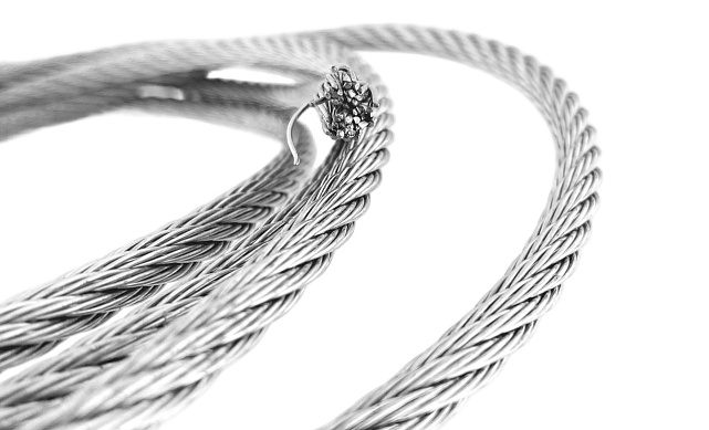 Трос из нержавеющей стали средней жесткости Ø6 мм AISI 304 Ф-1070 8 Трос из нержавеющей стали средней жесткости Ø6 мм AISI 304 Ф-1070 8