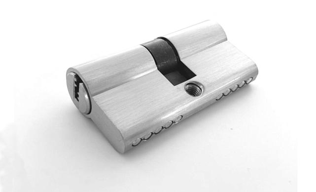 Личинка латунная 30х30мм для замка t155 ключ-ключ t155-101 SSS 5