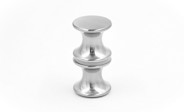 Дверная ручка "кноб", алюминий-хром, шлиф t691 ALSS 6 Дверная ручка "кноб", алюминий-хром, шлиф t691 ALSS 6