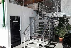 Ограждения для лестниц в Челябинске. Готовые проекты ПерилаГлавСнаб - фото 4