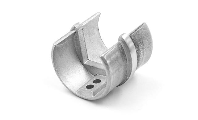 Соединитель для поручня с пазом Ø48.3 х 5 мм, шлифованный, AISI 304 Фk236-2 2