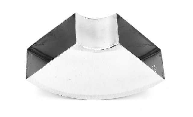 Отвод поручня под сварку 60х40х130x1.5  90°, полированный 600 Grit (AISI 304) k675 3 Отвод поручня под сварку 60х40х130x1.5  90°, полированный 600 Grit (AISI 304) k675 3