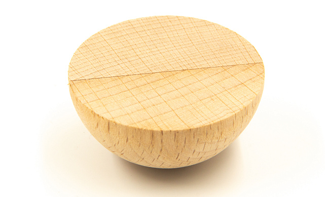 Заглушка для деревянного букового поручня Ø50.8 мм Ф-0842-2 3 Заглушка для деревянного букового поручня Ø50.8 мм Ф-0842-2 3