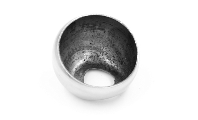 Наконечник штампованный (СПС) косой 30° на трубу Ø38.1 мм, для поручня Ø38.1 мм, полированный, нержавеющий, AISI 304, k016-2 4 Наконечник штампованный (СПС) косой 30° на трубу Ø38.1 мм, для поручня Ø38.1 мм, полированный, нержавеющий, AISI 304, k016-2 4