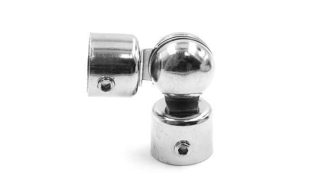 Поворот шаровый ригеля 16 мм, штампованный (AISI 304) k252 6 Поворот шаровый ригеля 16 мм, штампованный (AISI 304) k252 6