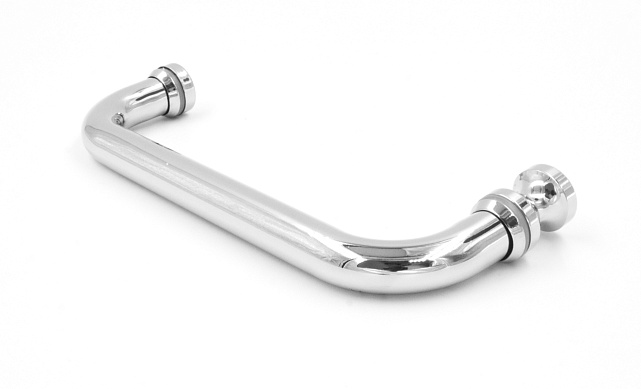 Дверная ручка с кнобом для стекла 8-10 мм, 19х201 мм, отверстие 12 мм, полированная t623-200 PSS 5 Дверная ручка с кнобом для стекла 8-10 мм, 19х201 мм, отверстие 12 мм, полированная t623-200 PSS 5