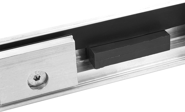 Профиль алюминиевый зажимной  для стекла 8-12мм, AISI 304 SSS, шлифованный, длина 3 метра т40-9 SSS 4 Профиль алюминиевый зажимной  для стекла 8-12мм, AISI 304 SSS, шлифованный, длина 3 метра т40-9 SSS 4